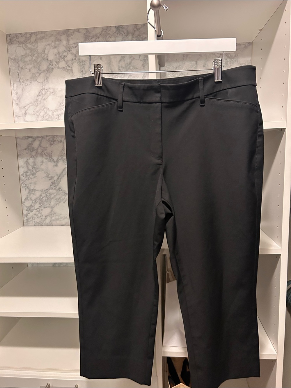 White House Black Market Straight Crop Pants - Size 14